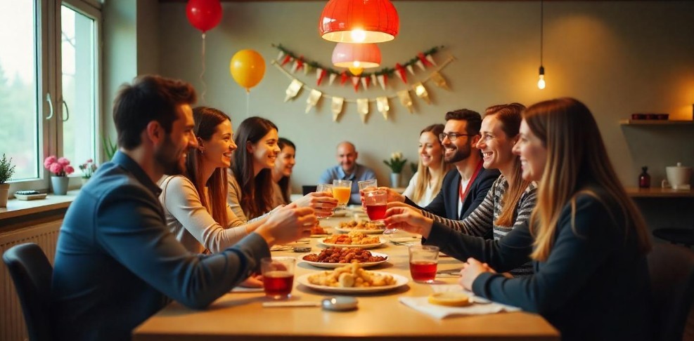 Как поддерживать дружескую атмосферу на работе: идеи для совместных праздников.