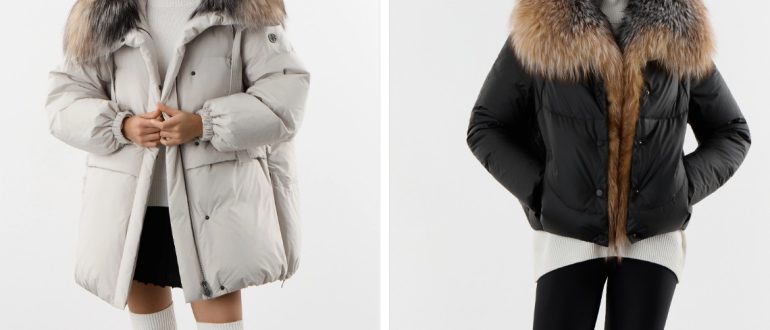 С чем носить женский пуховик: идеи стильных образов